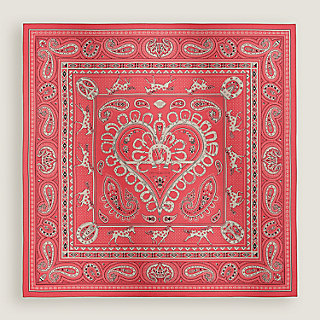 最新2025年秋冬カシシル★Hermes★Cheval de Coeur Bandana 140 最新2025年秋冬カシシル☆Hermes☆Cheval de Coeur Bandana 140